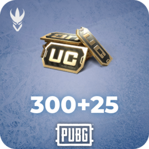 PUBG 300+25 UC