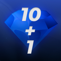 10+1 الماس موبایل لجند