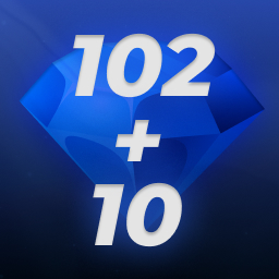 102+10 الماس موبایل لجند