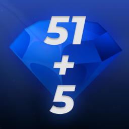 51+5 الماس موبایل لجند