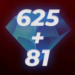 625+81 الماس موبایل لجند