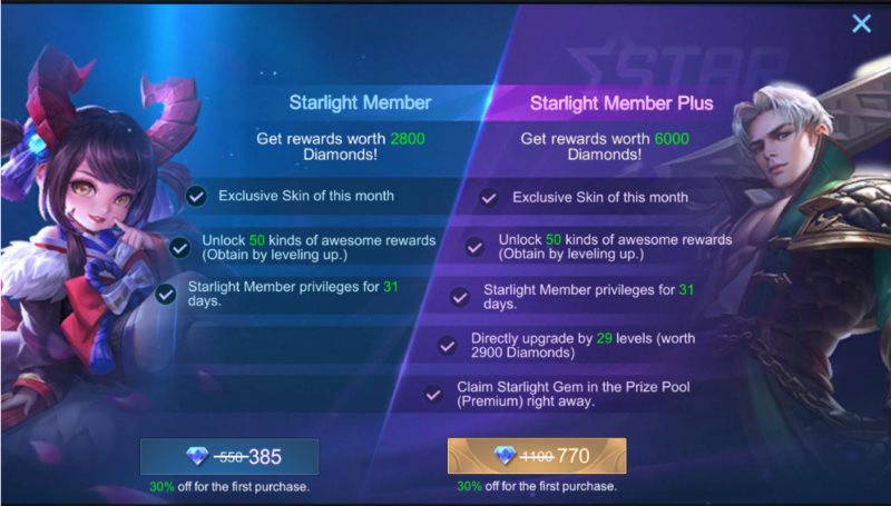تفاوت Starlight Member و Starlight Member Plus