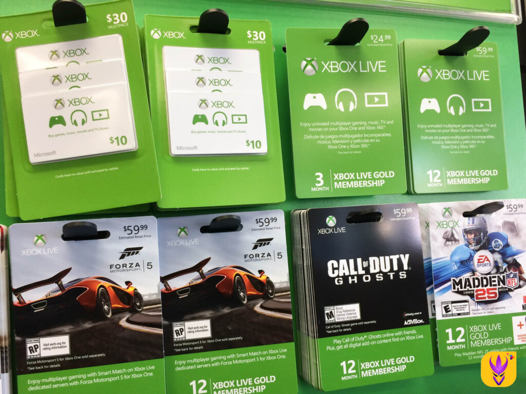 خرید گیفت کارت xbox
