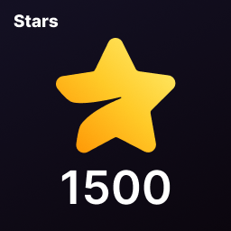 1,500 استارز تلگرام