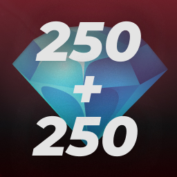 250+250 (250+25) First Topup (اندونزی)