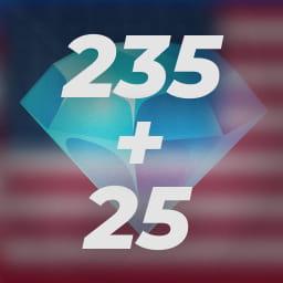 253+25 الماس موبایل لجند آمریکا