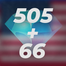 505+66 الماس موبایل لجند آمریکا